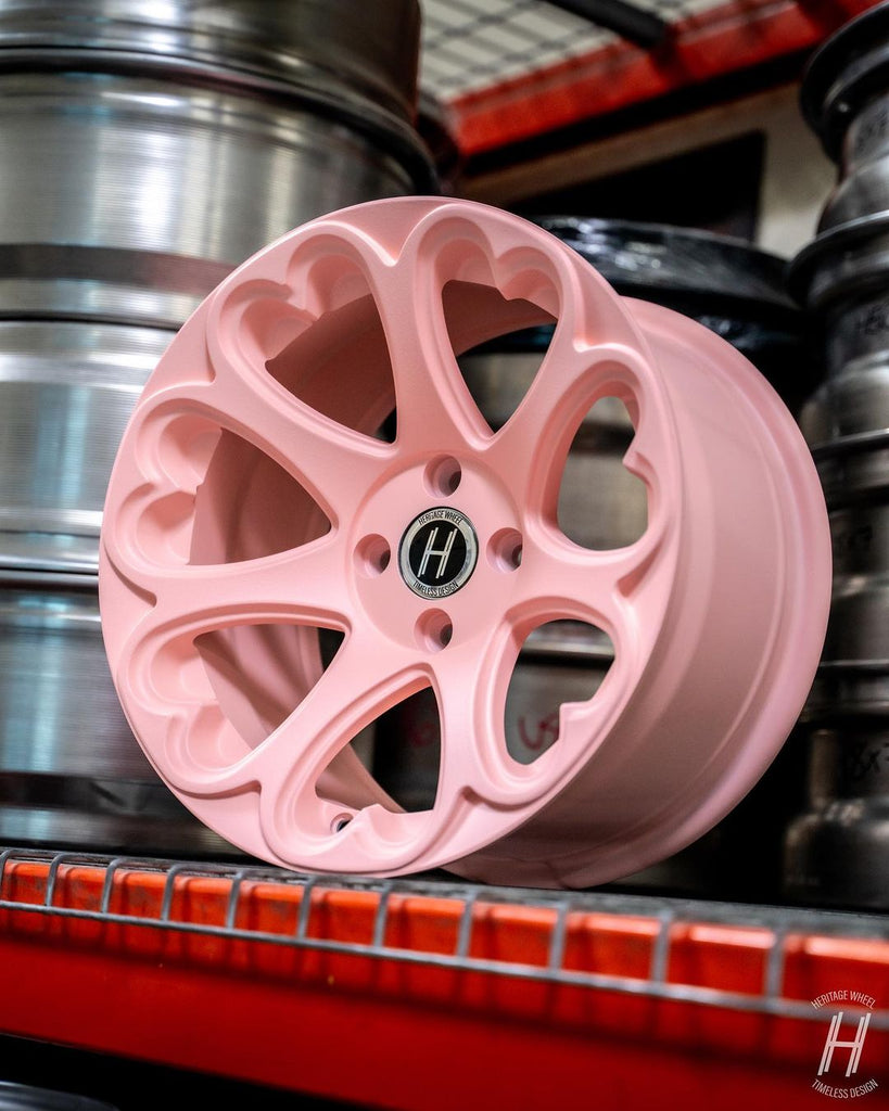 Pink Wheels Rims Avant Garde Wheels | Honda Civic Si | AG M220 Custom